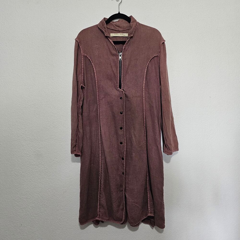 cynthia ashby purple dress